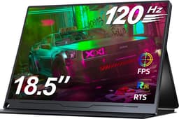 UPERFECT Portable Monitor E03 18.5" FHD 120Hz draagbaar monitor IPS 100% sRGB with Dual USB-C/VESA Mount,for Laptop/Switch/MacBook (VESA Mount ) — thumbnail 1