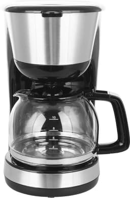 ApexArte® Koffiezetapparaat met Thermoskan - Koffiemachines - Zwart en Zilver — thumbnail 1