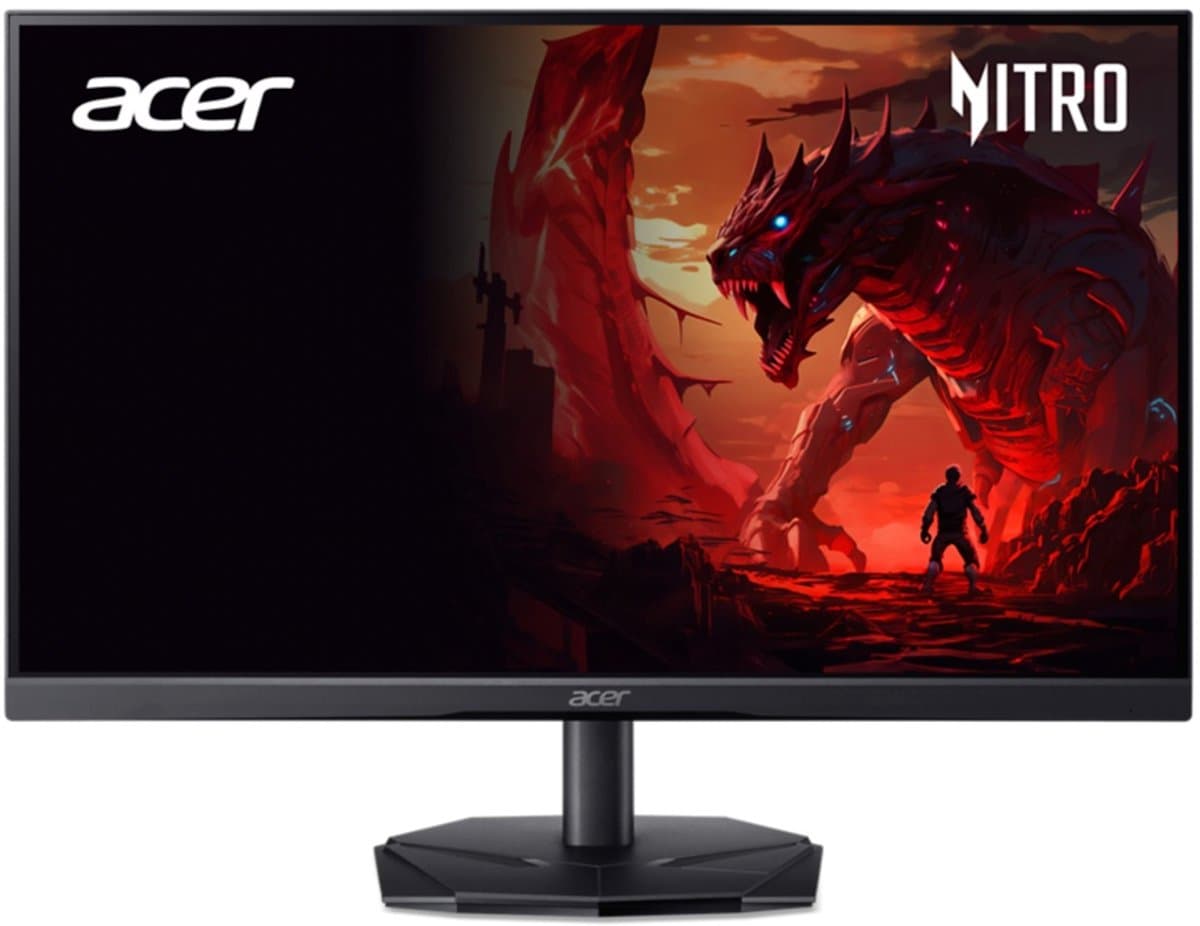 Acer KG1 Gamemonitor | KG251Q P3 | Zwart — afbeelding 1