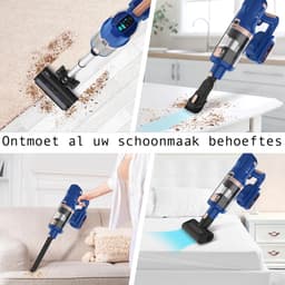 SteeFly® Steelstofzuiger INSE - Steelstofzuiger - Stofzuiger - Stofzuiger zonder zak - Blauw — thumbnail 2