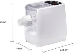 Unold NUDELMASCHINE Nora 68820, Elektrische pastamachine, Bucatini, Fettuccine, Linguine, Macaroni, Ravioli, Spaghetti, Thick spaghetti, Acrylonitrielbutadieenstyreen (ABS), Wit, 500 g, 0,9 m — thumbnail 3