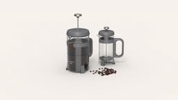 LEO Koffie- en theepers Antraciet 0,35L - Grijs - — thumbnail 1