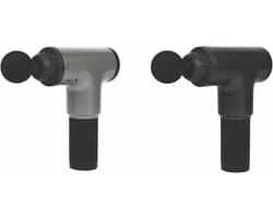 Massagepistool met 4 opzetstukken en 6 frequenties voor ontspannende massages