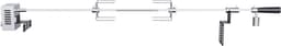 speenvarkensgrill lamsgrill 100,6 cm, 12 kg RVS rotisserie spit braadgrill 9 W, lamsgrill BBQ grill grillwagen barbecue, grote spitgrill geschikt voor kalkoen, ham, etc. — thumbnail 2