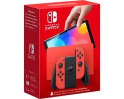 Nintendo Switch OLED - Mario Editie - Rood