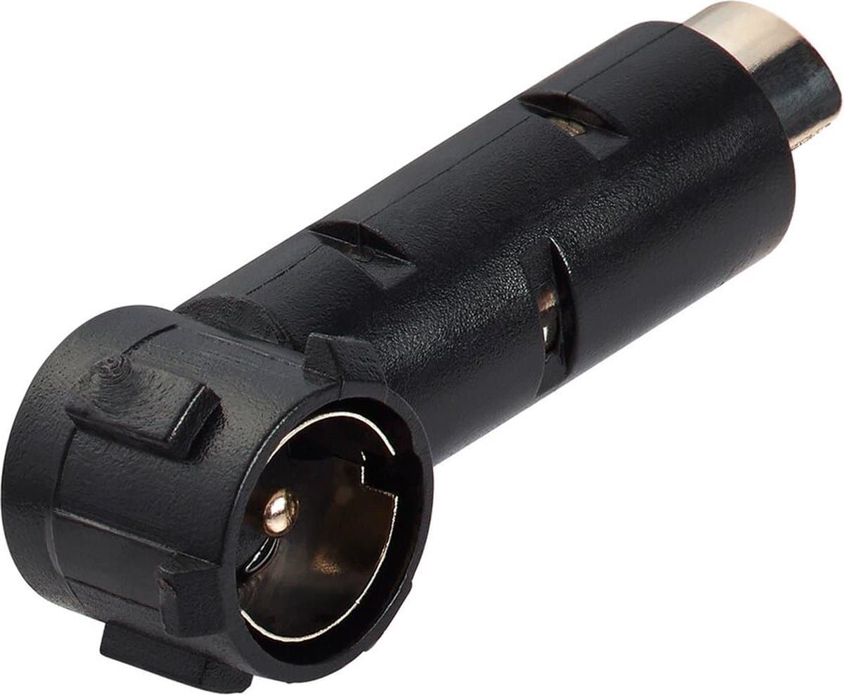 Caliber Auto antenne adapter - Universeel - DIN naar ISO - Zwart (ANT615) — afbeelding 1