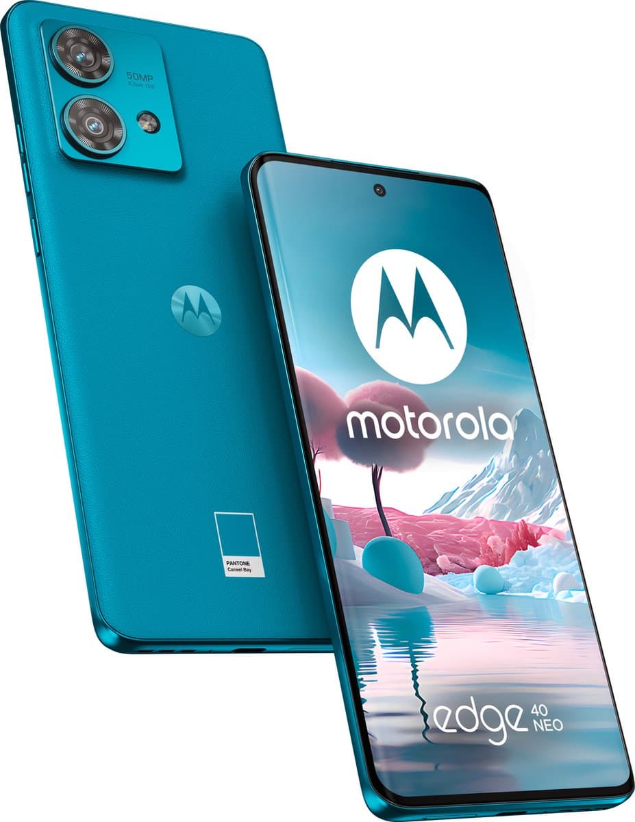 Motorola edge 40 neo 5G - 12GB/256GB - Caneel Bay — afbeelding 1
