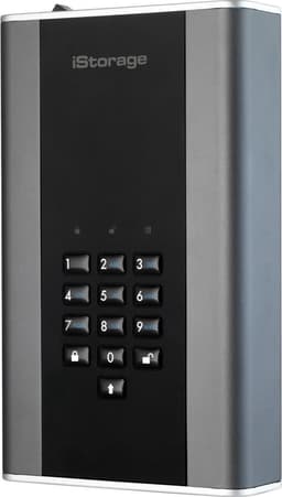 iStorage diskAshur DT2 - externe harde schijf - 22 TB - Zwart - Grafiet — thumbnail 2