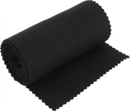 Zachte Zwarte Piano Key Cover Toetsenbord Stofkap - Loper voor Piano - Pianoloper - Stof op piano voorkomen — thumbnail 2