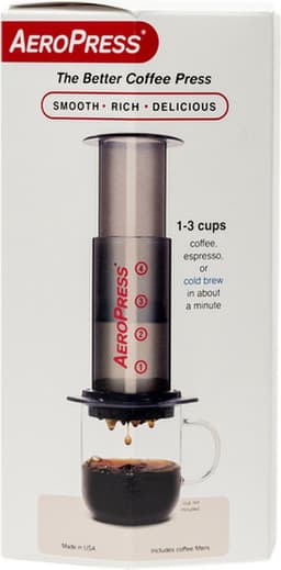 Aeropress Coffee Maker + IMS E&B LAB koffie filter 150 micron RVS + Bristot L’Americano Dark Roast koffie 226,8 gram — thumbnail 5