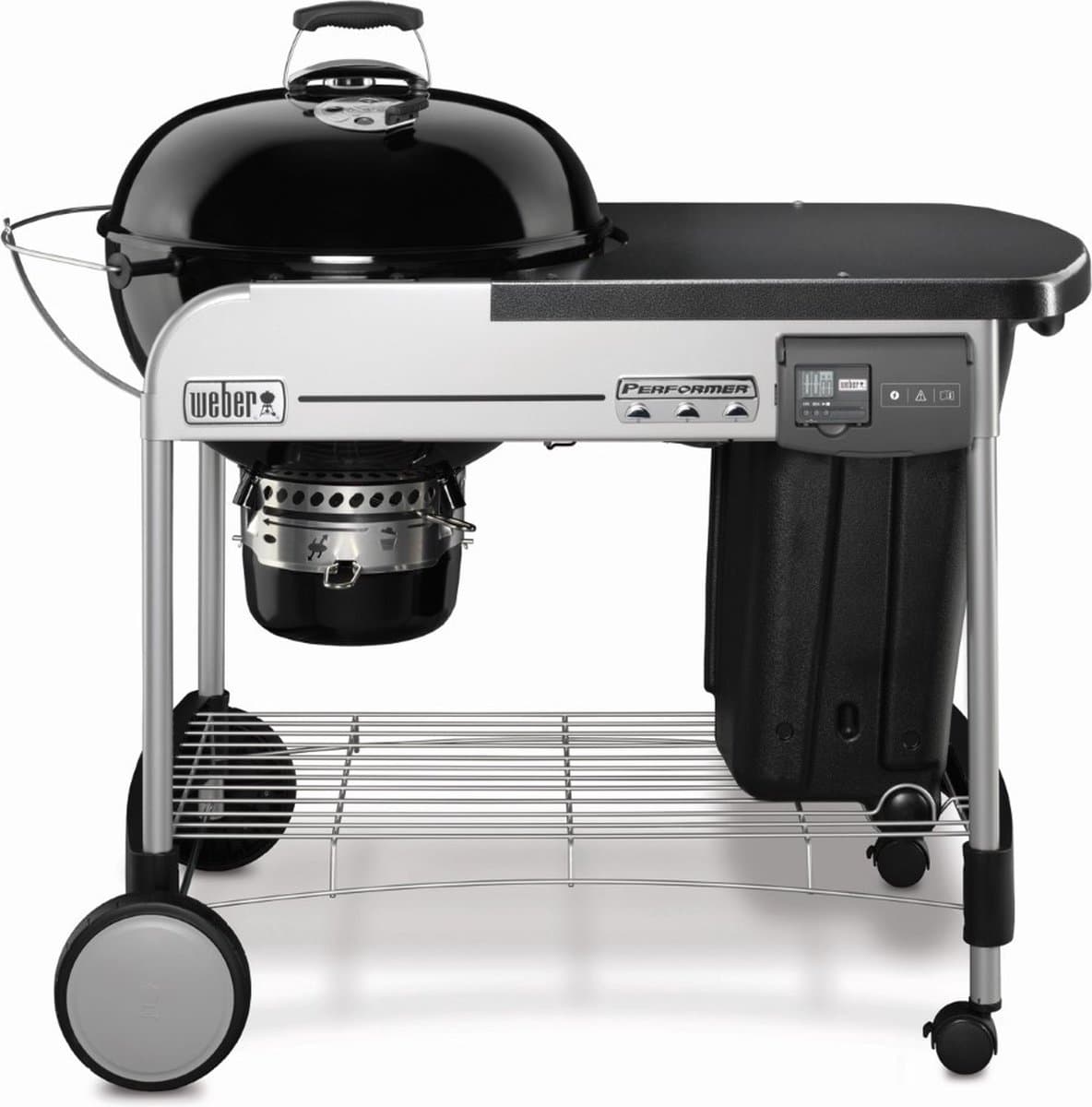 Weber Performer Deluxe GBS Barbecue Verrijdbaar Kaphout Zwart, Roestvrijstaal — afbeelding 1