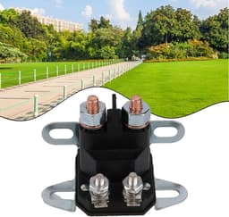 Startrelais Grasmaaier - Dubbelpolig Solenoïde - Motor Starten - Flexibele Aansluitingen - 12 Volt - Zoals Afgebeeld — thumbnail 3