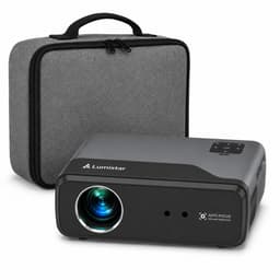 Lumistar® A8 Google TV Beamer - Officiële Google TV licentie - Ingebouwde Chromecast - Full-HD Beamer - Thuisbioscoop met 1500 ANSI - HDR + Dolby DTS Audio - WiFi & Bluetooth - Mini Beamer - Projector — thumbnail 1