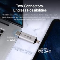 Draagbare SSD 2TB USB Type-C - Supersnelle 10 Gbit/s Overdracht voor PS4/PS5 — thumbnail 3