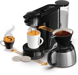 Philips HD6594/62 koffiezetapparaat Half automatisch Combinatiekoffiemachine 1 l — thumbnail 1