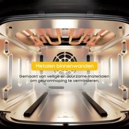 AIMASON ADS5353A Vertical Dual Zone Airfryer - 10L XXL Digitale Heteluchtfriteuse met 2 onafhankelijke manden - 2700W Snelle verwarming - 6 programma's - 30-230°C - Ruimtebesparend ontwerp - Receptenbook — thumbnail 2