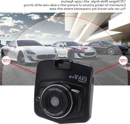 Full HD Dashcam voor Auto met 170 Graden Hoek, Nachtzicht en Bewegingsdetectie - Voor Voor- en Achteruitrijden — thumbnail 2