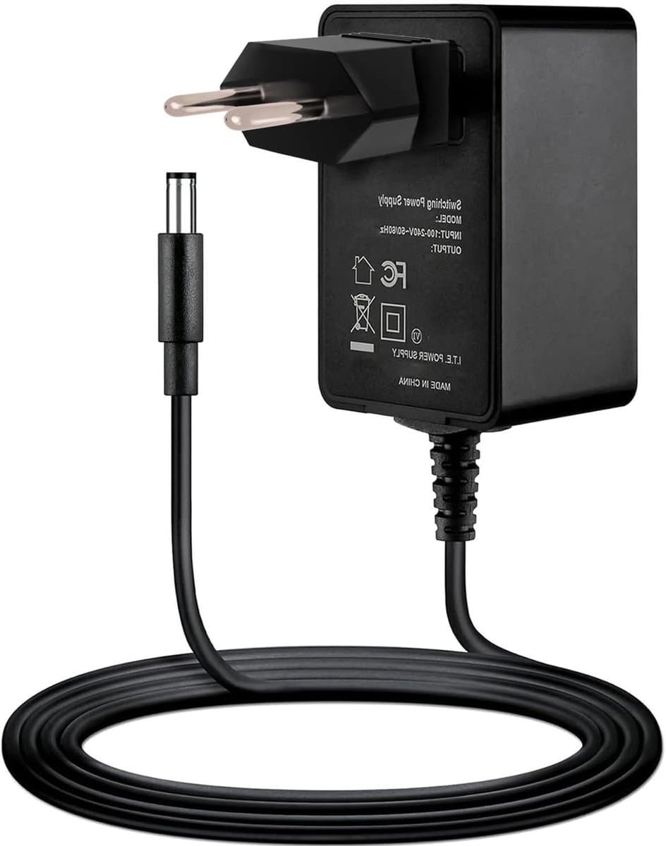 AC/DC Adapter - Stroomadapter Oplader - Externe Harde Schijf Voeden - Universele Ingang - EU-stekker - Zwart — afbeelding 1