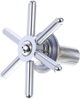 Glaswasmachine - Beker spoeler - Snelle reiniging - Hogedruk water - 10 x 10 x 7 cm - Zilver — thumbnail 1