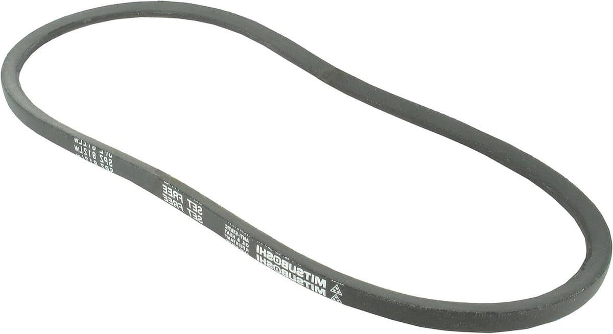 V-snaar - Aandrijfriem - Grasmaaier Onderhoud - Trapeziumvormig Profiel - 775 mm - Zilverkleurig — afbeelding 1