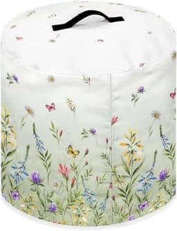 Dust Cover for 8 Quart Instant Pot and Extra Accessories, Dustproof, Easy to Clean Pressure Cooker Cover Electric Device Cover Air Fryer Accessories with Storage Compartment, Flowers Green — thumbnail 4