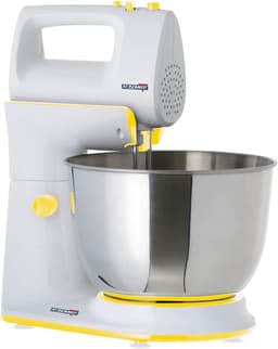 Keukenmachine - Mixer - Bakken en Koken - 5 Snelheden - 3 Liter Kom - Zilverkleurig — thumbnail 1