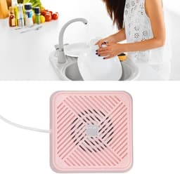 Mini Vaatwasser - Compacte Afwasser - Snel Vaat Reinigen - Dubbele Zuiveringstechnologie - 10 x 10 x 3 cm - Roze — thumbnail 4