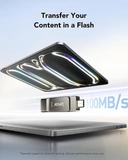 Lexar JumpDrive D40E 256GB BL Titanium, voor GL — thumbnail 4