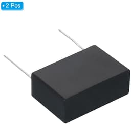 Condensator Plafondventilator - Startcondensator Motor - Ventilator Reparatie - 2 Pins - 38 x 14 x 25 mm - Zwart — thumbnail 4