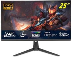 SVN® Gaming Monitor 240hz - Gaming Monitor -Zwart - 19cmx 44cm x 56cm; 5 kg