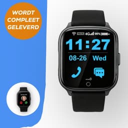 Weewise WS32 – GPS-horloge voor senioren - Valdetectie - SOS knop - GPS Tracker - GPS Horloge Ouderen - Alarm Horloge - SOS Horloge - Valdetectie - Alzheimer - Dementie - Alarmknop - Videobellen– GPS live locatie — thumbnail 4
