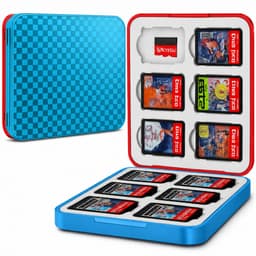 Sounix Game card case Geschikt voor Nintendo Switch 2 - 12 slots - Beschermhoes - micro SD kaart houder - Zwart — thumbnail 1