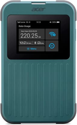 Acer Connect M4E - 1 GB Draadloze Dual-Band Mifi Router (2,4 GHz / 5 GHz) 5G — thumbnail 1