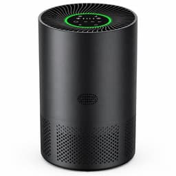 ITRONIQ Luchtreiniger Met Wifi Voor 110m² - H13 HEPA Filter - App Bediening - CADR 185 m³/u - Auto Modus - Slaapmodus 24DB - Zwart — thumbnail 1
