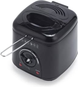 SNJY® Mini Airfryer - Airfryer Klein - Camping Airfryer - 1 Liter - 950W - Zwart — thumbnail 4