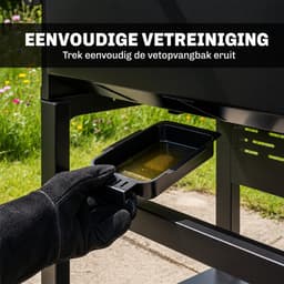 Lifero BBQ - Gas Barbecue - Gas Grill - Gasbarbecues - Gas Bbq - Buitenkeuken - Grill met 3 Branders - Barbecuewagen - Koken Tuin — thumbnail 3
