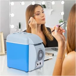 Mini-Autokoelkast - Draagbare Minibar 7.5L - 2-in-1-Functie: Koelen en Verwarmen - Mini Koelkast - Elektrische Koelbox - Draagbare Campingkoelkast — thumbnail 4