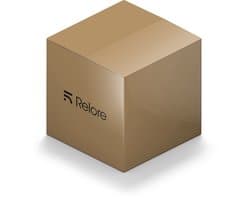 Relore - E-reader - 16GB - Incl zwart hoesje - Zwart