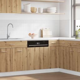 Vaatwasserpaneel - Keukenpaneel - Keuken Integratie - Onderhoudsvriendelijk - 60 cm breed - Artisan-eiken — thumbnail 3