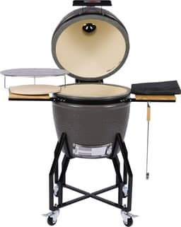 Grill Guru Kamado Barbecue Original Large ø47cm / ø18,5inch - Compleet - Grijs — thumbnail 5