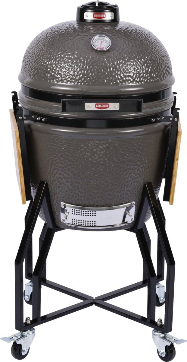 Grill Guru Kamado Barbecue Original Large ø47cm / ø18,5inch - Compleet - Grijs — afbeelding 1