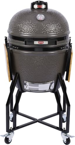 Grill Guru Kamado Barbecue Original Large ø47cm / ø18,5inch - Compleet - Grijs — thumbnail 1