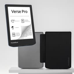 PocketBook Verse Pro e-reader Azure – 6 inch – 16 GB – waterdicht + Transparant Zwart Hoesje – voordeelbundel — thumbnail 1