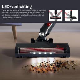 HEZIVO® Steelstofzuiger Draadloos - Stofzuiger 4-in-1 - 2 Snelheden — thumbnail 3