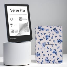 PocketBook Verse Pro e-reader Azure – 6 inch – 16 GB – waterdicht + Bloemen Hoesje – voordeelbundel — thumbnail 1