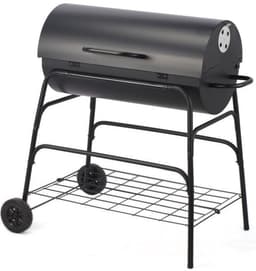 Bbq Verrijdbare Houtskoolbarbecue - Cilinder - 77 X H100Cm — thumbnail 2