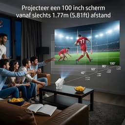HP MC425 200 ANSI lumens LCD 1080p (1920x1080) Wit — thumbnail 3