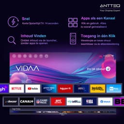 ANTTEQ V32-AH3.Q1L – 32 Inch HD Smart TV (80 cm) – VIDAA – Triple Tuner — thumbnail 3