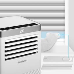 Mobiele Airco - Klimaatregelaar - Ruimte Koelen - App Bediening WiFi - 9000 BTU - Wit — thumbnail 3