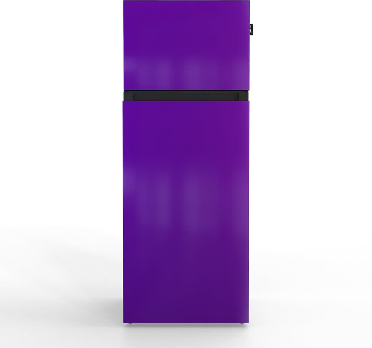 NUNKI MEDIUM-APLU / Dubbel-Deurs Koelkast, E Klasse, 206l, Plum Explosion, Gloss (ALL sides) — afbeelding 1